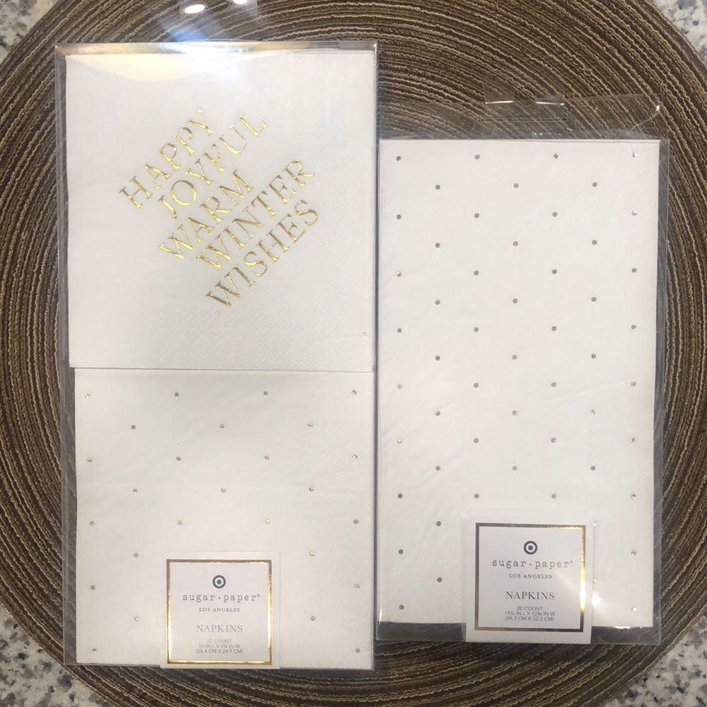 Sugar Paper Napkins